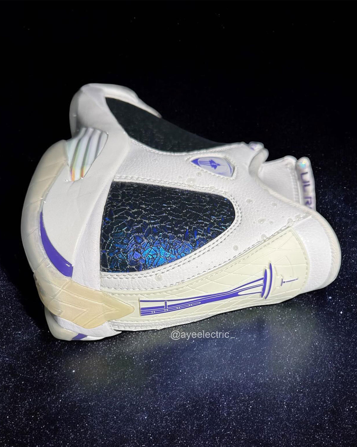 Air Jordan 14 Doernbecher Whiteout Unreleased Sample 6