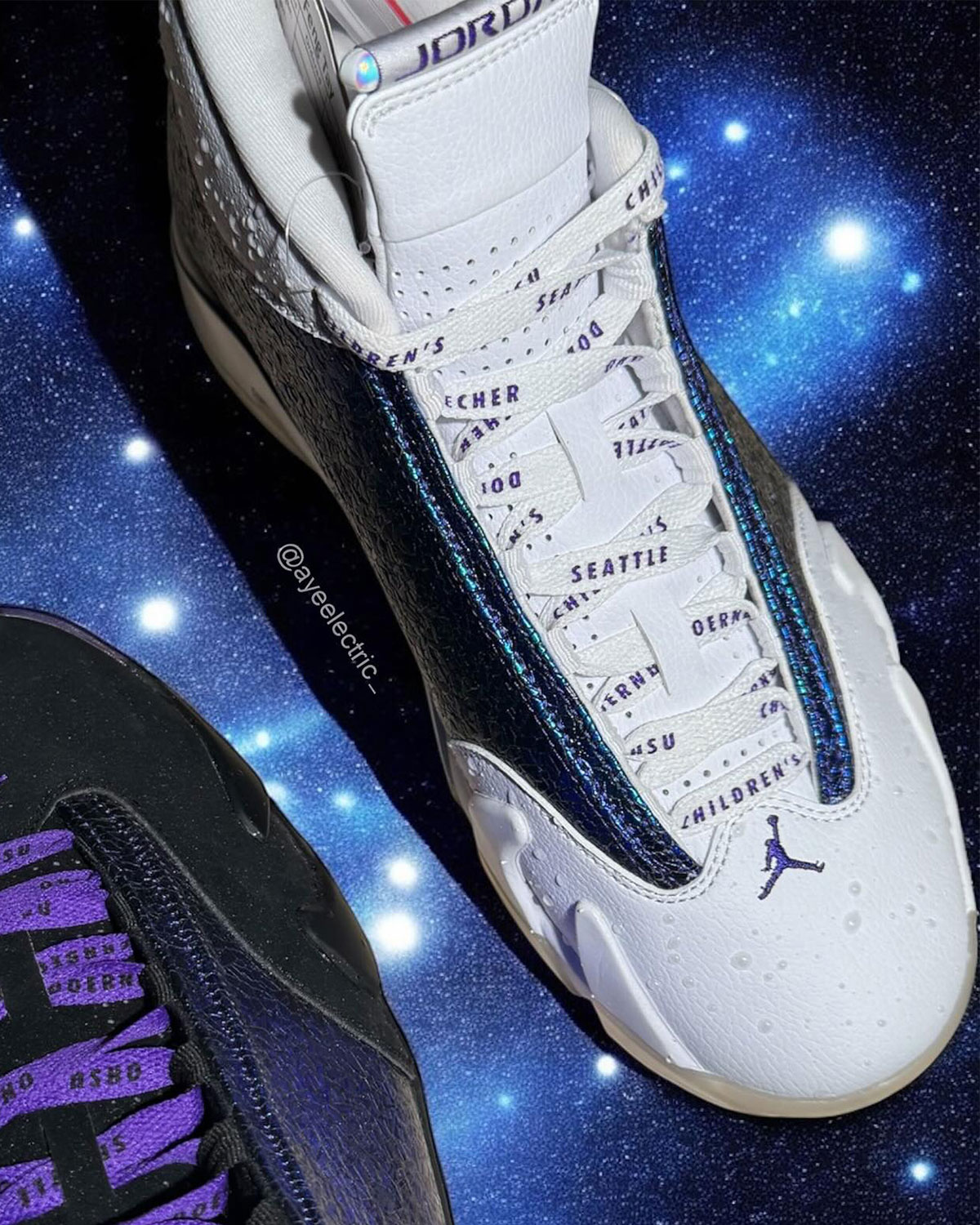 Air Jordan 14 Doernbecher Whiteout Unreleased Sample 8