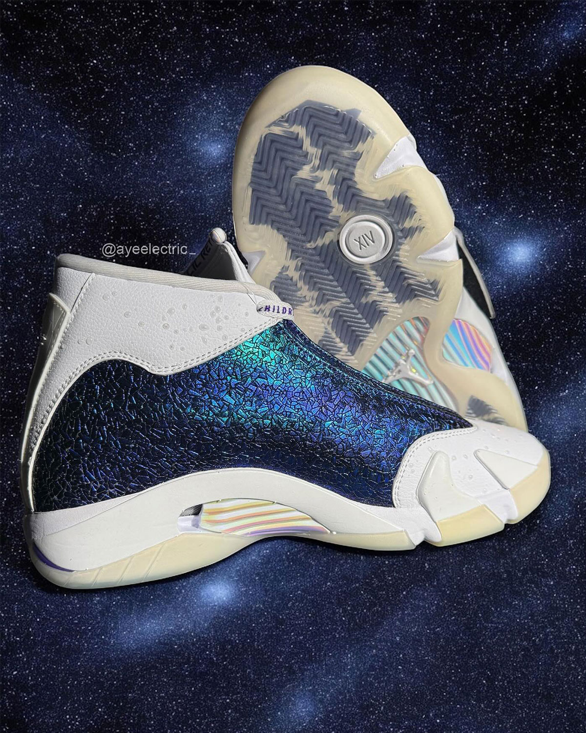 Air Jordan 14 Doernbecher Whiteout Unreleased Sample 9