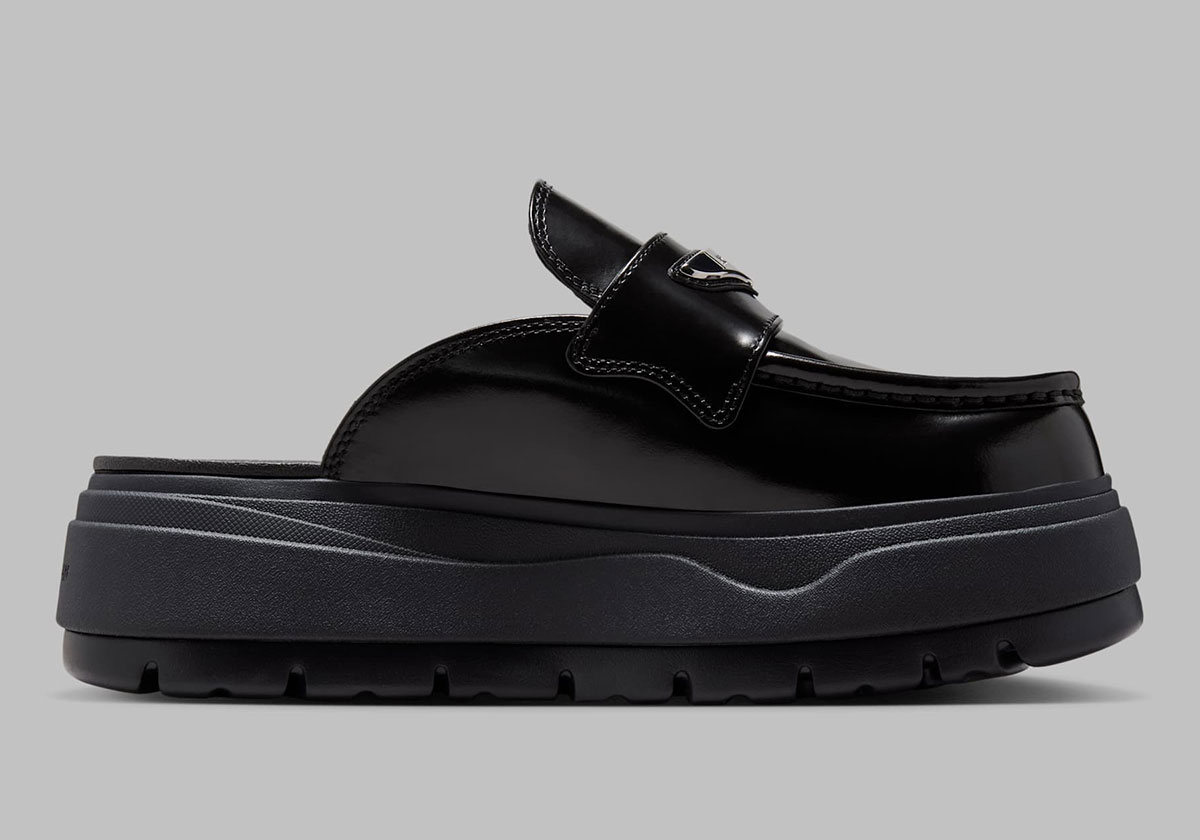Air Jordan Mule Loafer Black Metallic Silver Hj4292 001 5