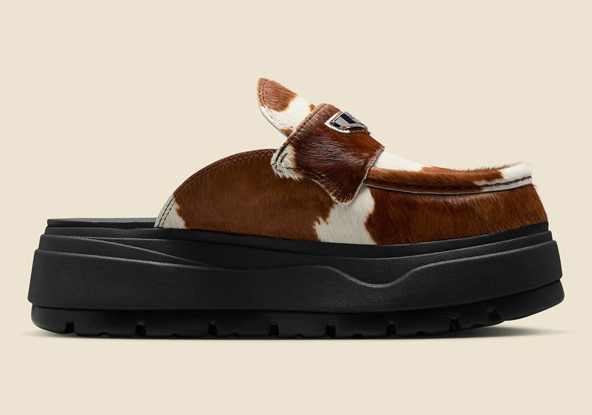 Air Jordan Mule Loafer Cow Print Ib1497 001 5