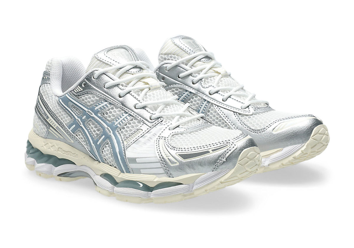 Asics Gel Kayano 12 1 Silver Blue 1203a759 101 3