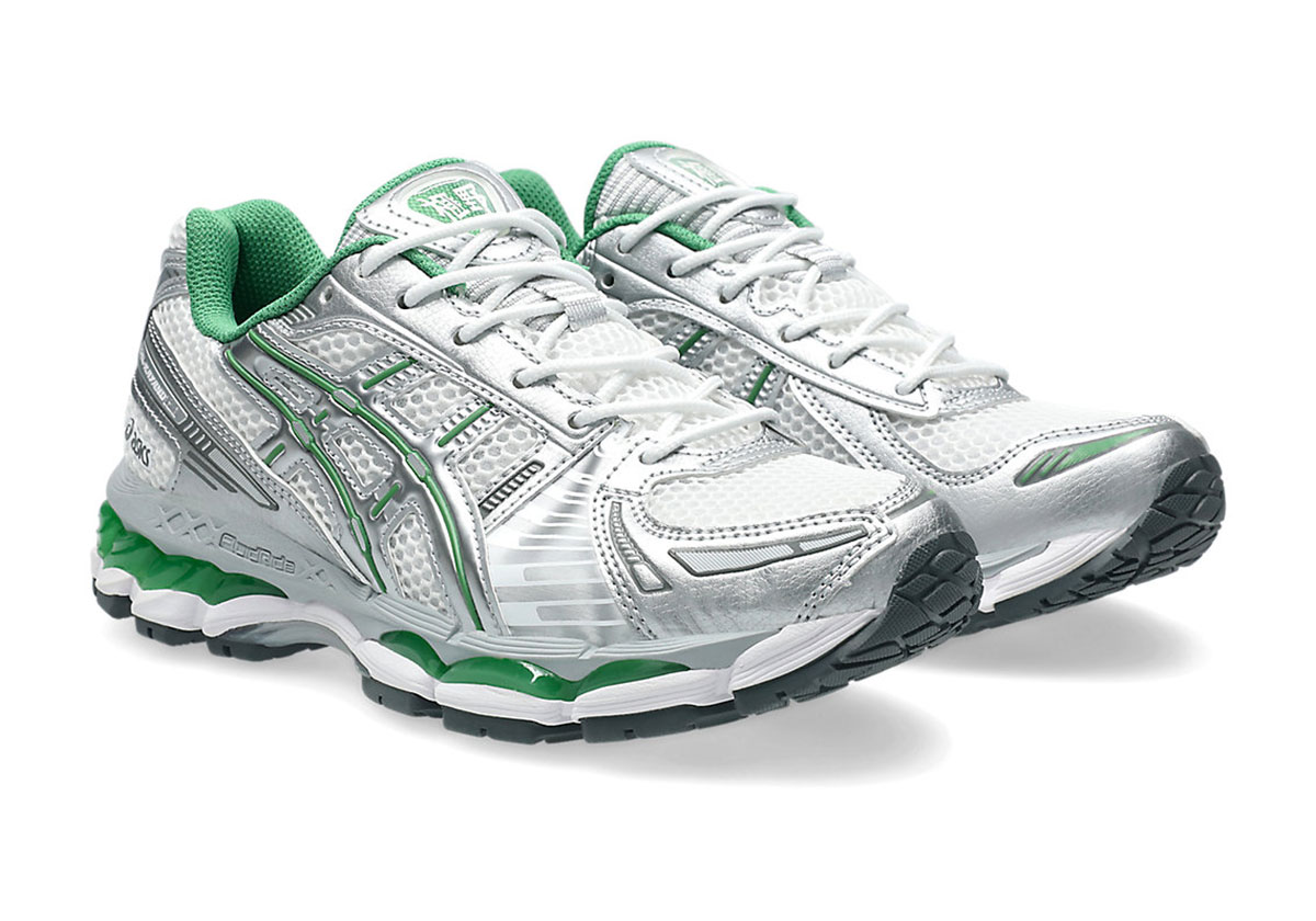 Asics Gel Kayano 12 1 Silver Green White 1203a759 100 3