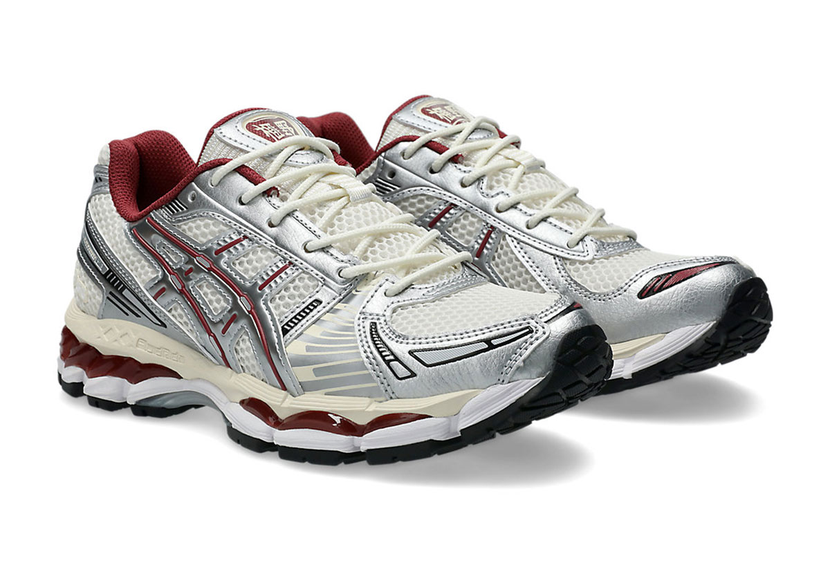 Asics Gel Kayano 12 1 Silver Red 1203a759 102 3