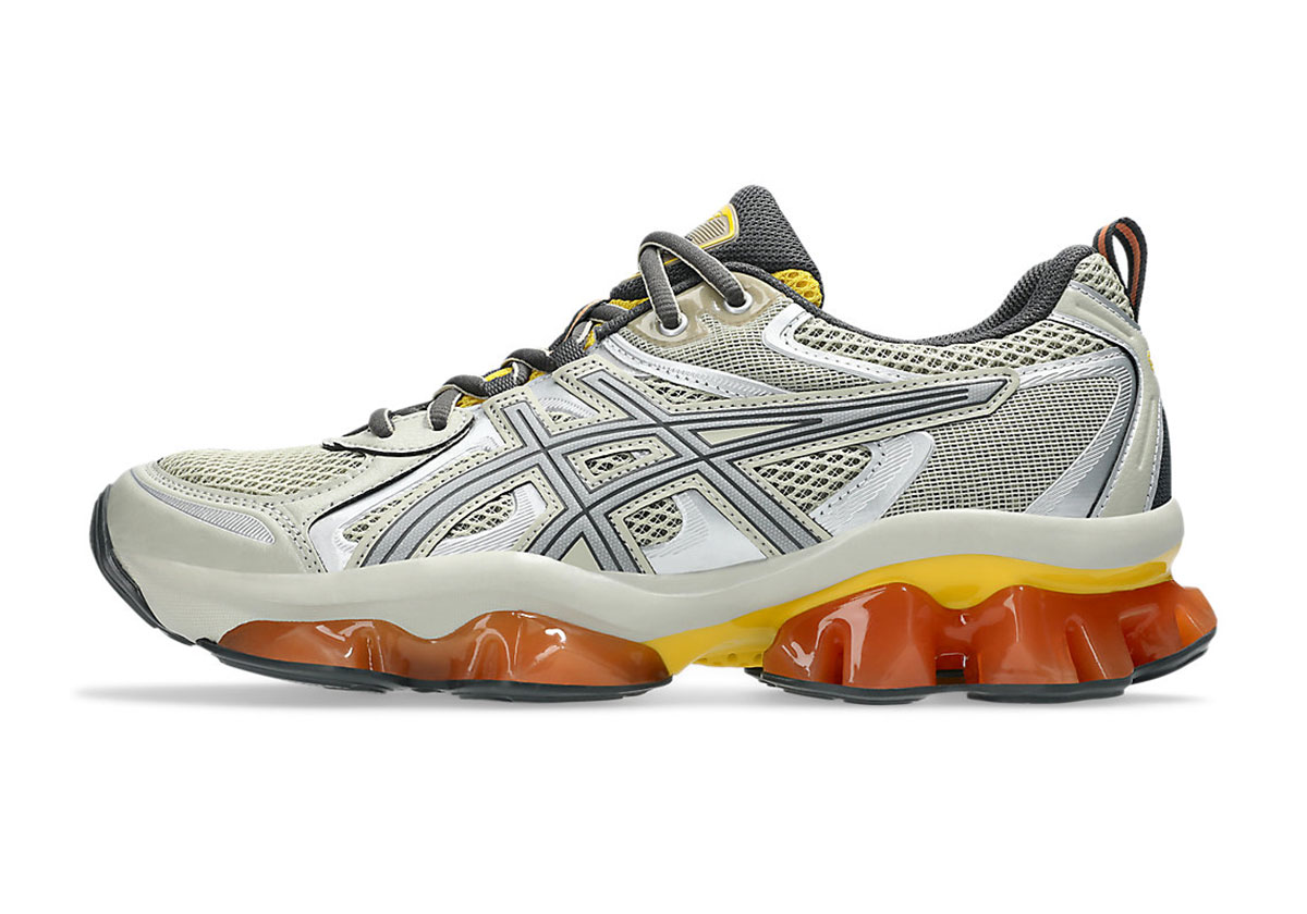 Asics Gel Quantum Kinetic Grey Orange 1203a270 026 1