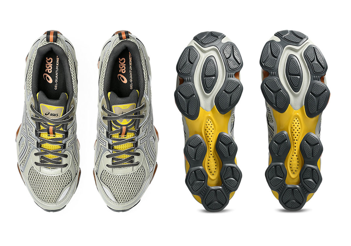 Asics Gel Quantum Kinetic Grey Orange 1203a270 026 6