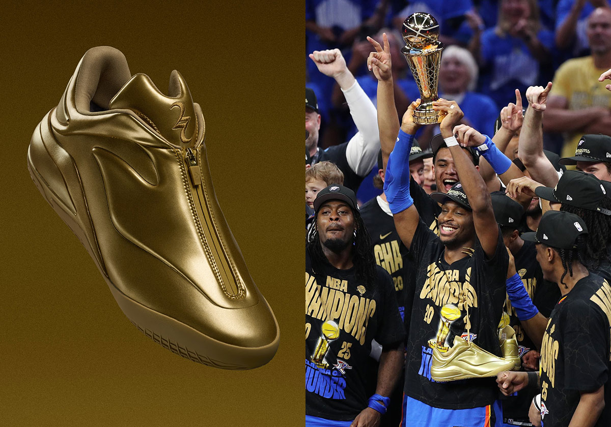 Shai Gilgeous-Alexander Unveils Converse SHAI 001 “Trophy Gold” After Winning NBA Finals