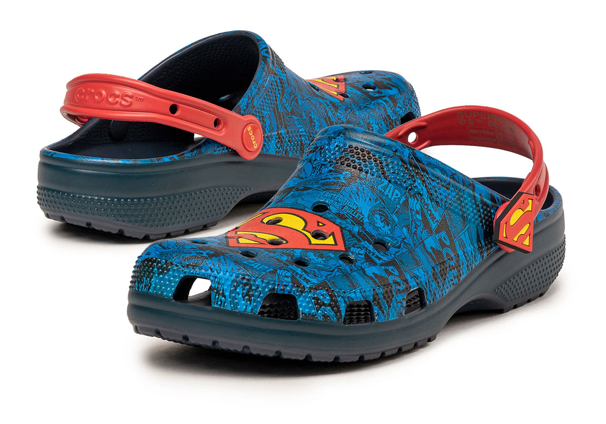 DC Comics And Superman Take Over The Classic Clog