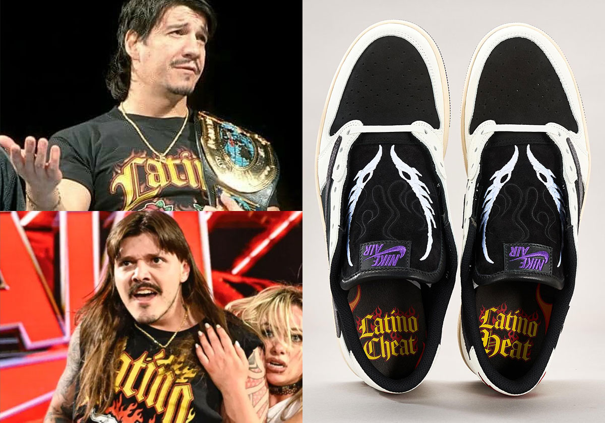 Dominik Mysterio Honors His “Real” Father With Travis Scott x Air Jordan 1 Low Customs