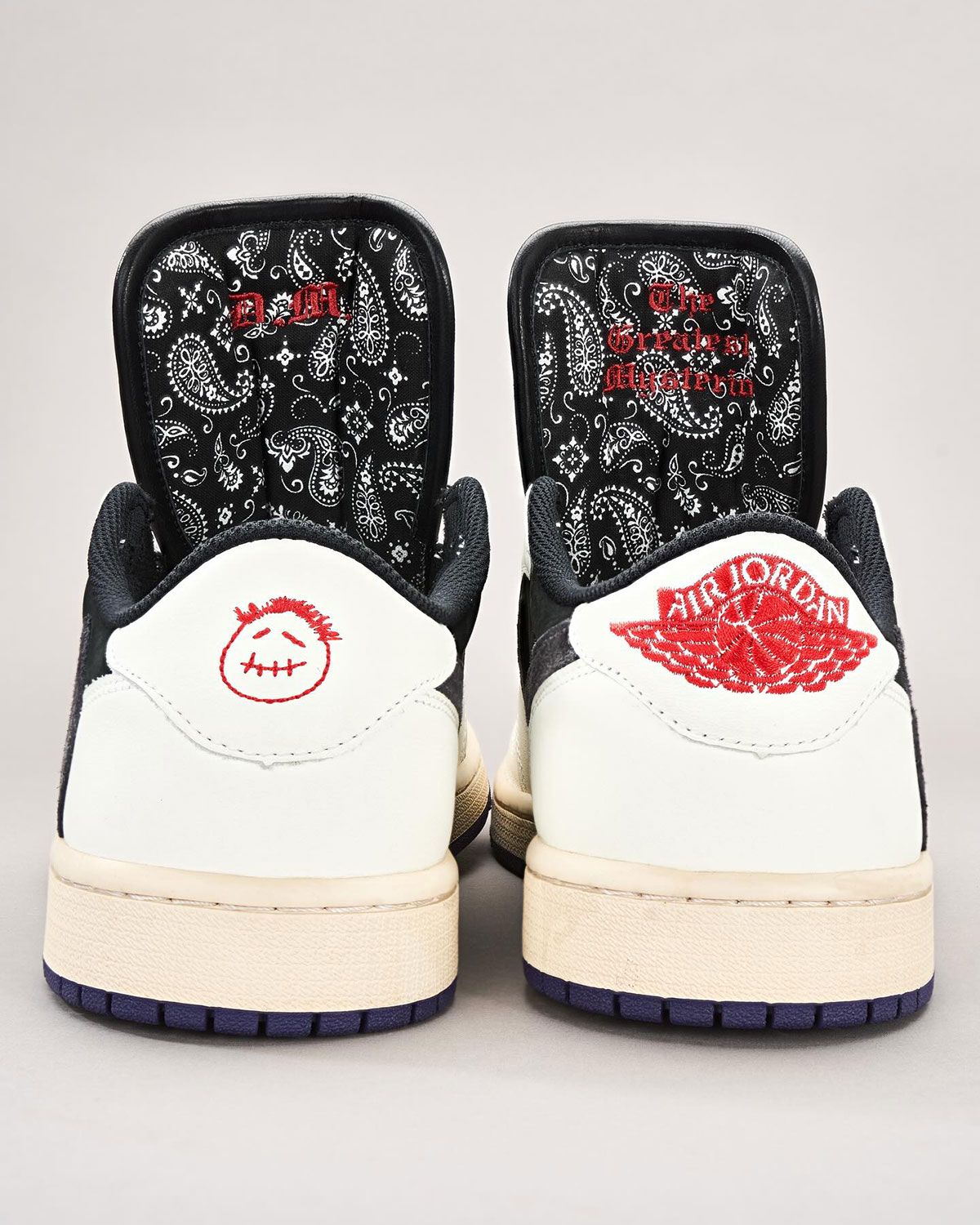 Dominick Mysterio Eddie Guerrero Air Jordan 1 Low Travis Scott Custom 5