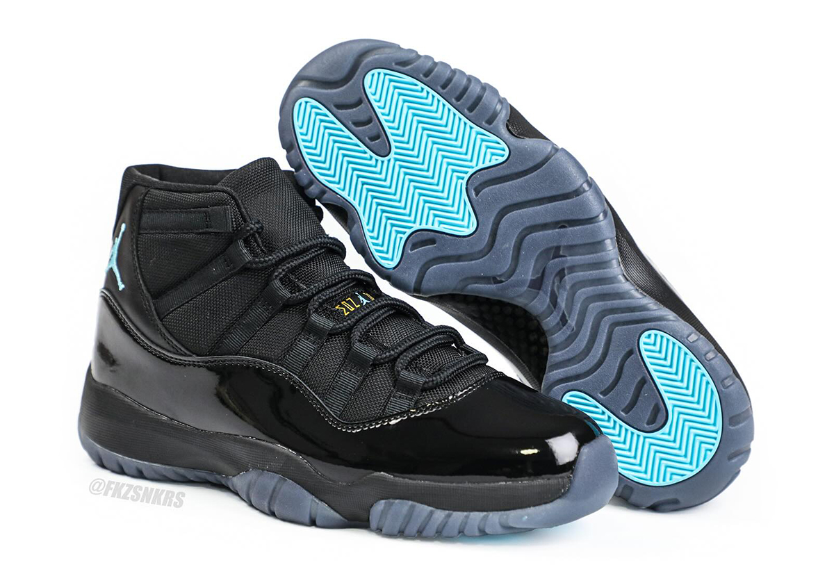 Detailed Images Of The Air Jordan 11 "Gamma Blue"
