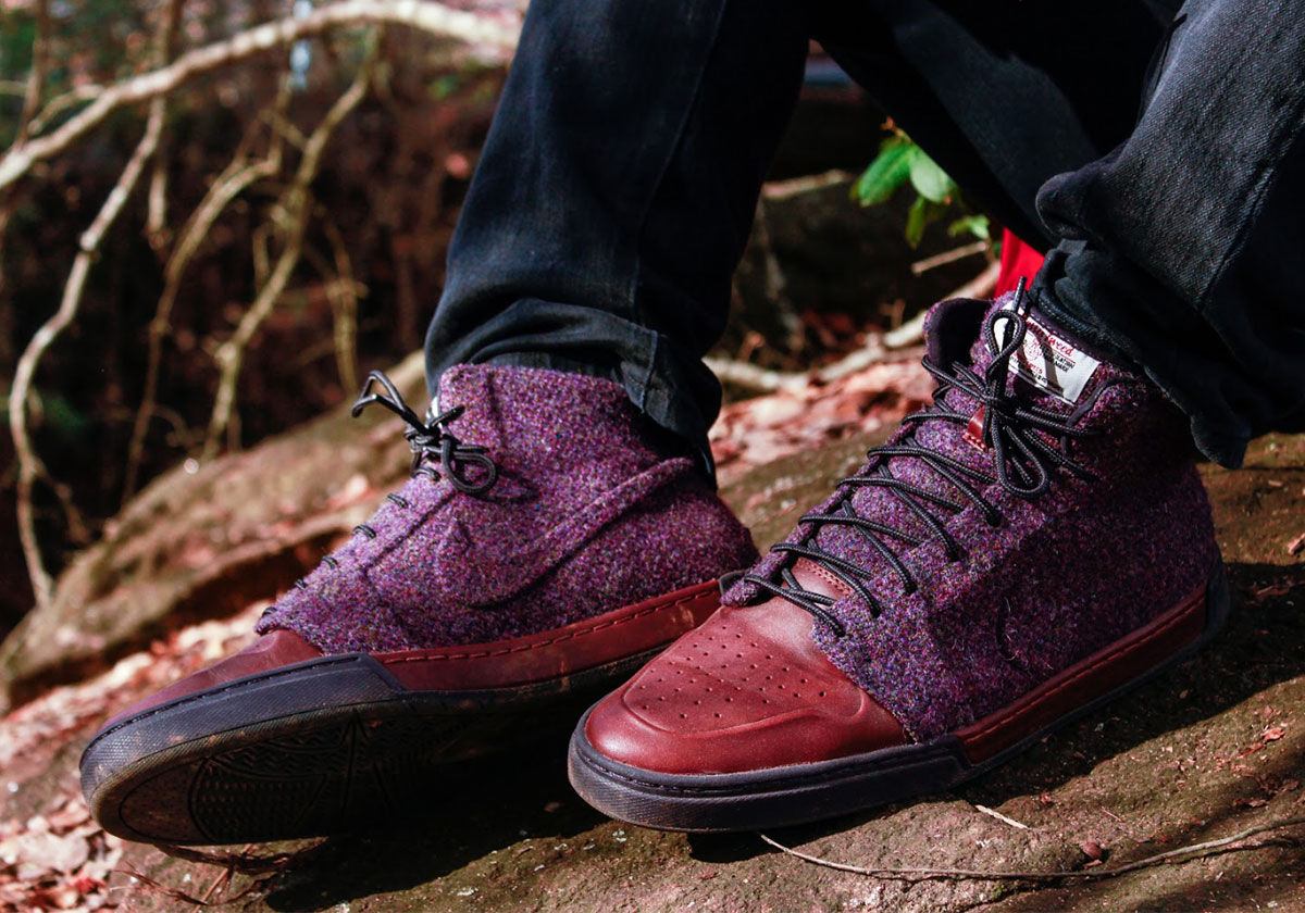Harris Tweed Nike Royalty Hi