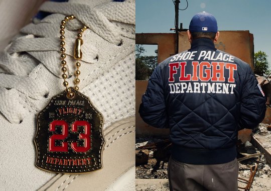 Shoe Palace Honors The Los Angeles Fire Department With Retailer-Exclusive Jordan Flight Court