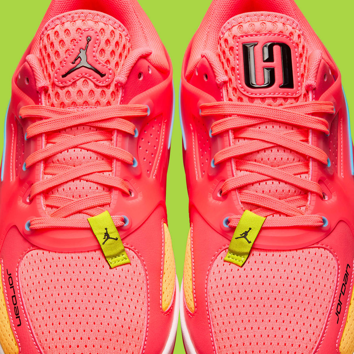 Jordan Heir Be Seen Hot Punch Laser Orange Cyber Black Fz2471 601 6