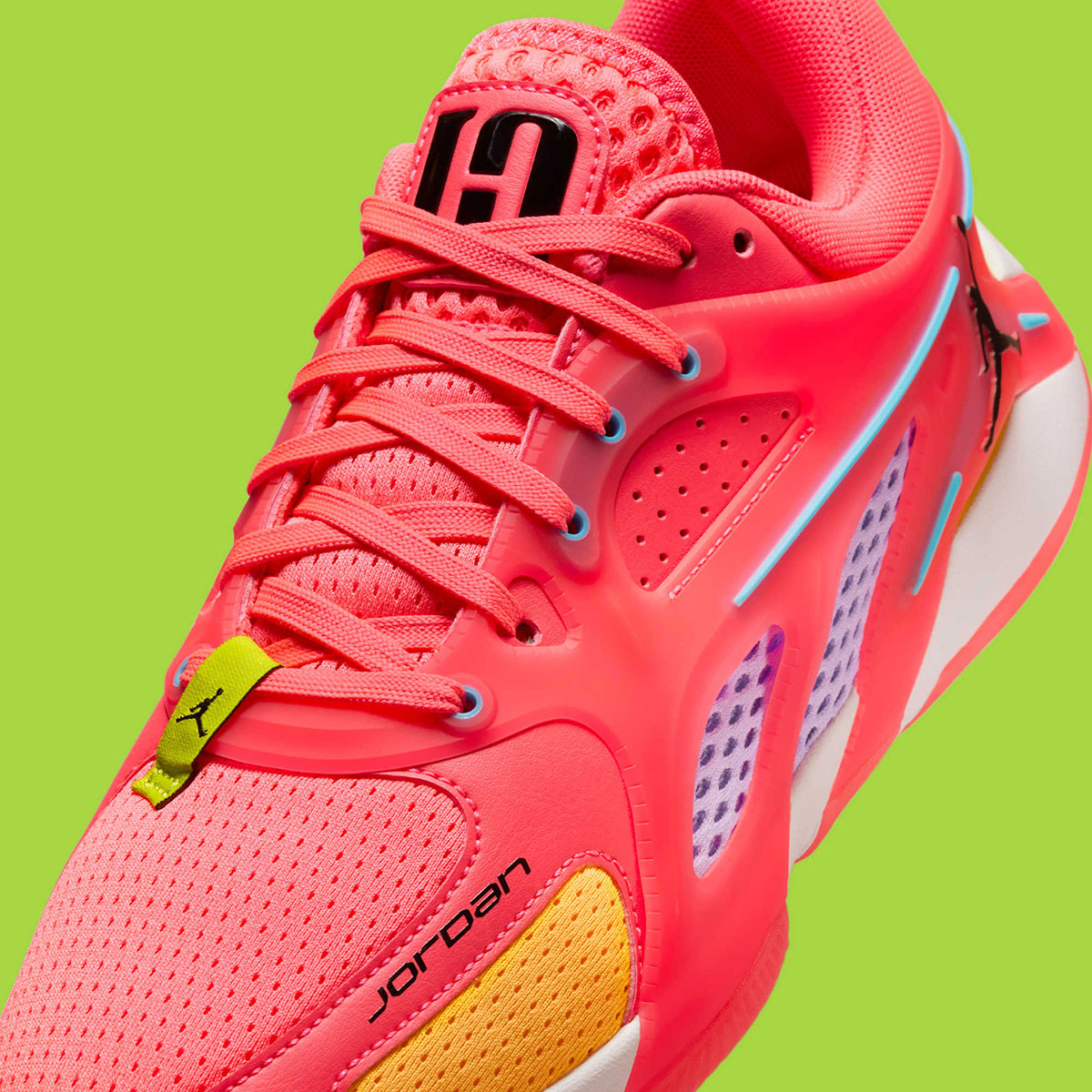 Jordan Heir Be Seen Hot Punch Laser Orange Cyber Black Fz2471 601 7