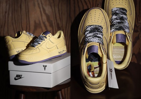 Where To Buy The Kobe Nike Air Force 1 Low Protro “Soft Yellow”