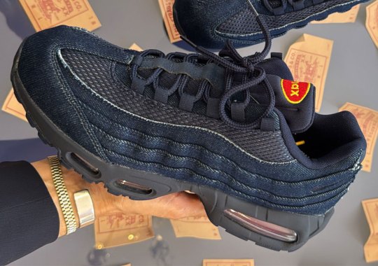 Vintage Ads Appear On The Friends & Family Levi’s Nike Air Max 95