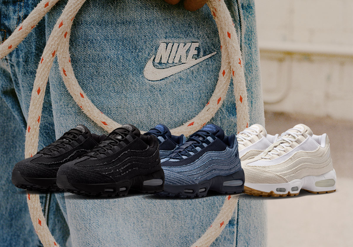 The Levi’s x Nike Air Max 95 Launches In July