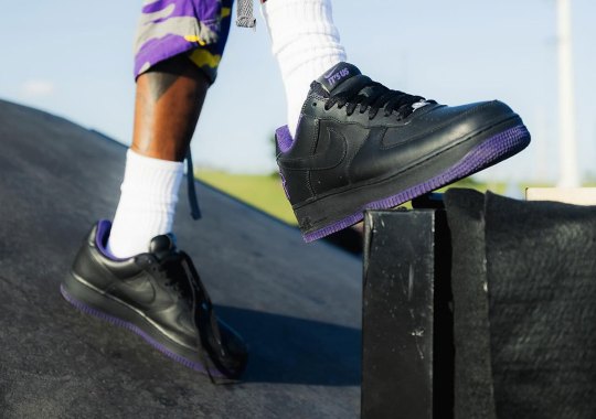 Lil Yachty Debuts The “It’s Us” Air Force 1 In Black And Purple