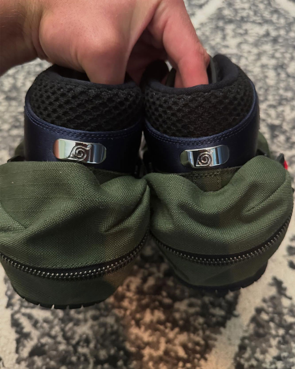 Naruto Air Jordan 1 Utility Zion Williamson Sample 4