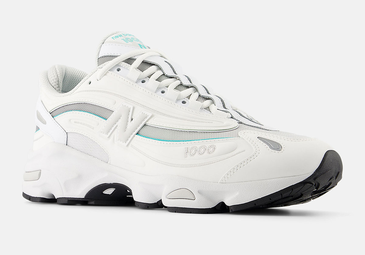 New Balance 1000 White Aqua M1000jda 5