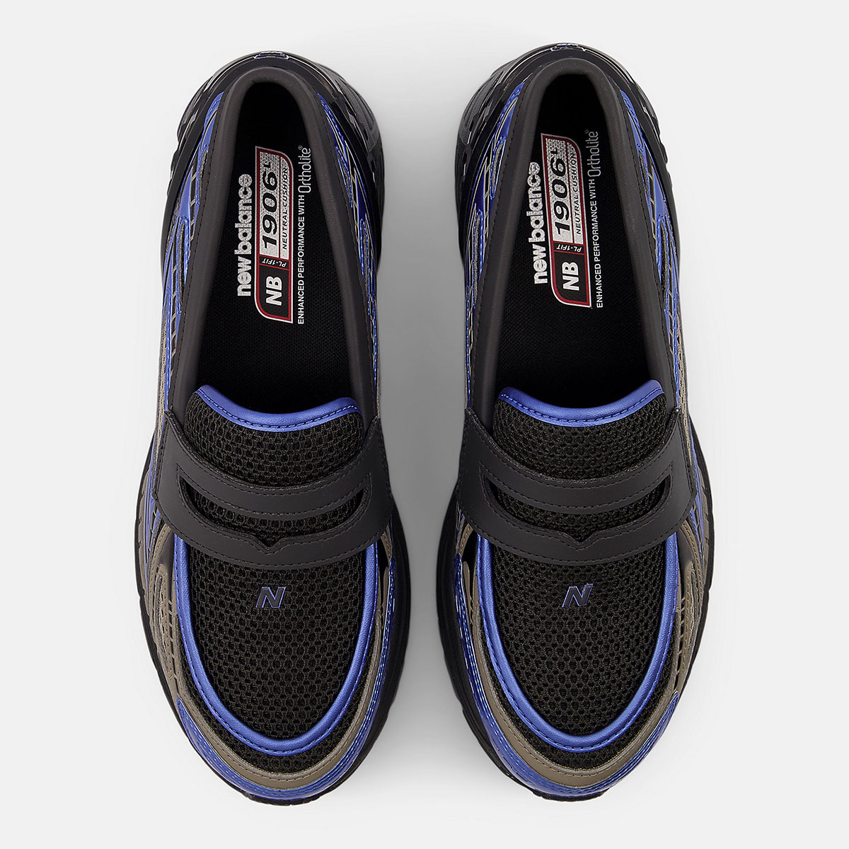 New Balance 1906 Loafer Black Royal Silver U1906lar 4