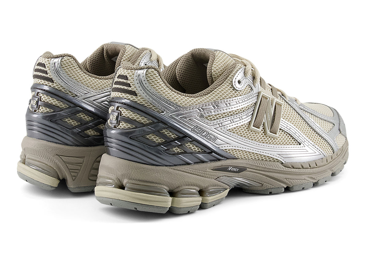 Silver Overlays Liven Up A Tan New Balance 1906R
