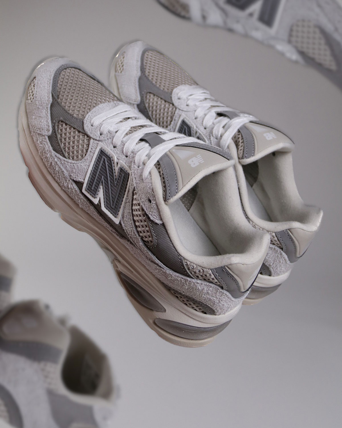 New Balance 2010 Grey White 1