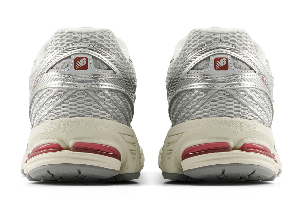 New Balance 860v2 Silver Red Ml860gc2 1