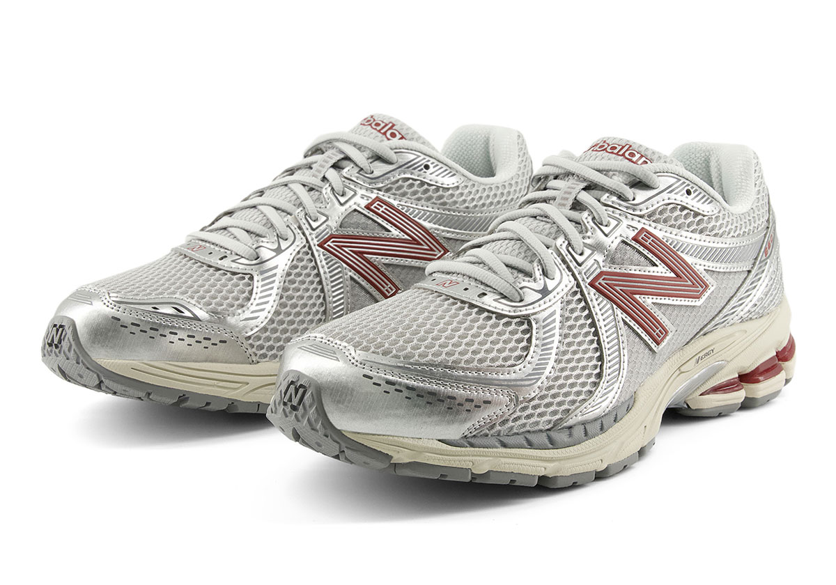 The New Balance 860v2 Wears Fire Red Flares