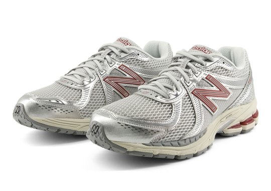 The New Balance 860v2 Wears Fire Red Flares