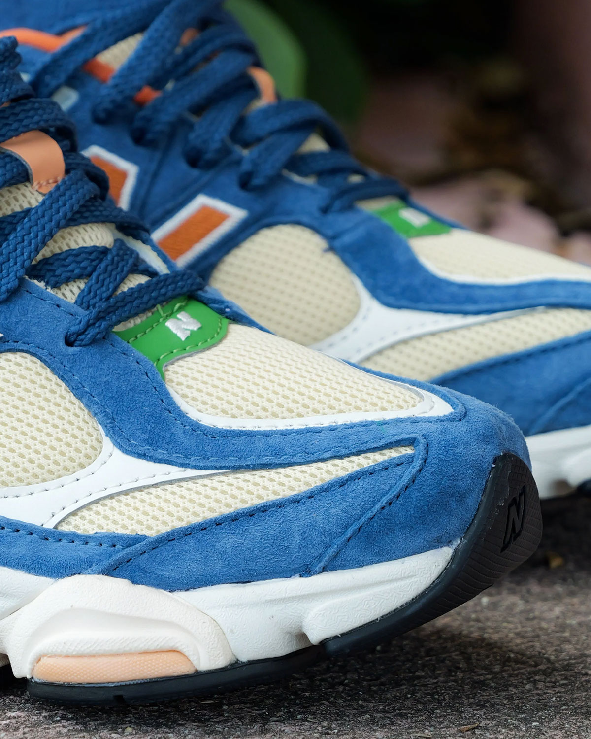 New Balance 9060 Blue Orange Green U9060ldc 3
