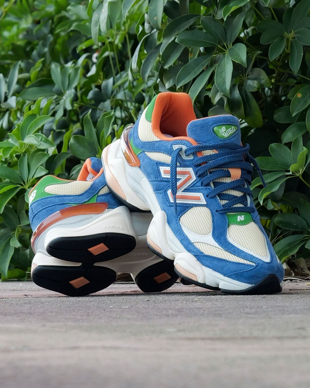 New Balance 9060 Blue Orange Green U9060ldc 5