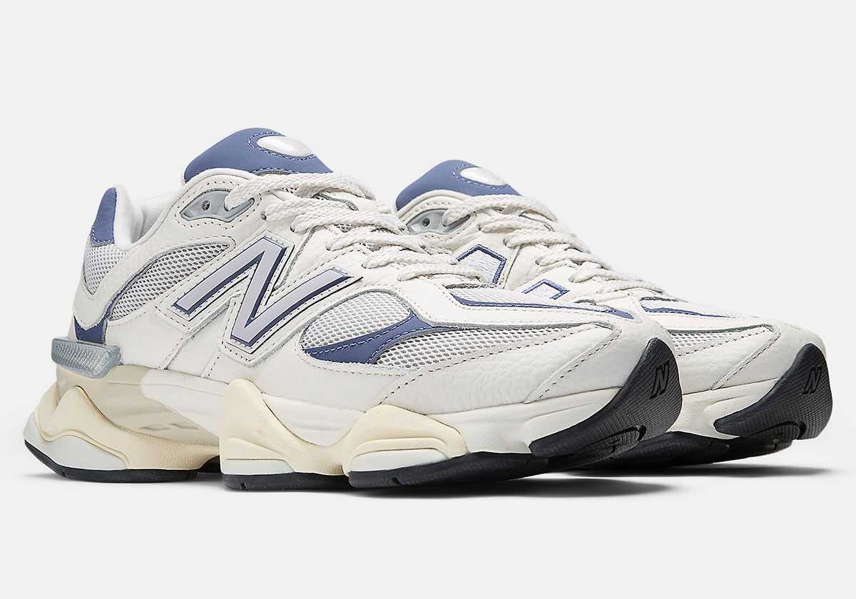 Blue “Dream State” Accents This White Leather New Balance 9060