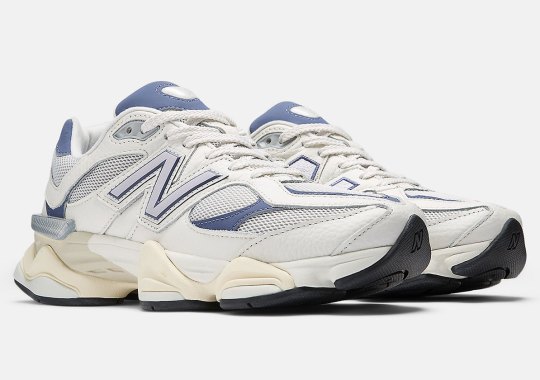 Blue “Dream State” Accents This White Leather New Balance 9060