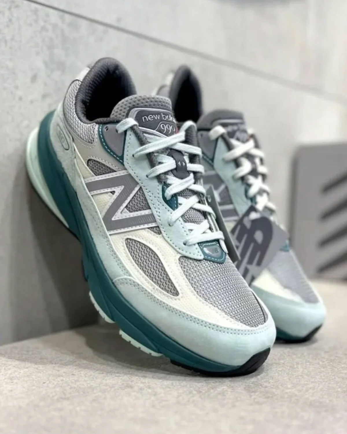 New Balance 990v6 Clay Ash Teal Release Date U990gt6 1