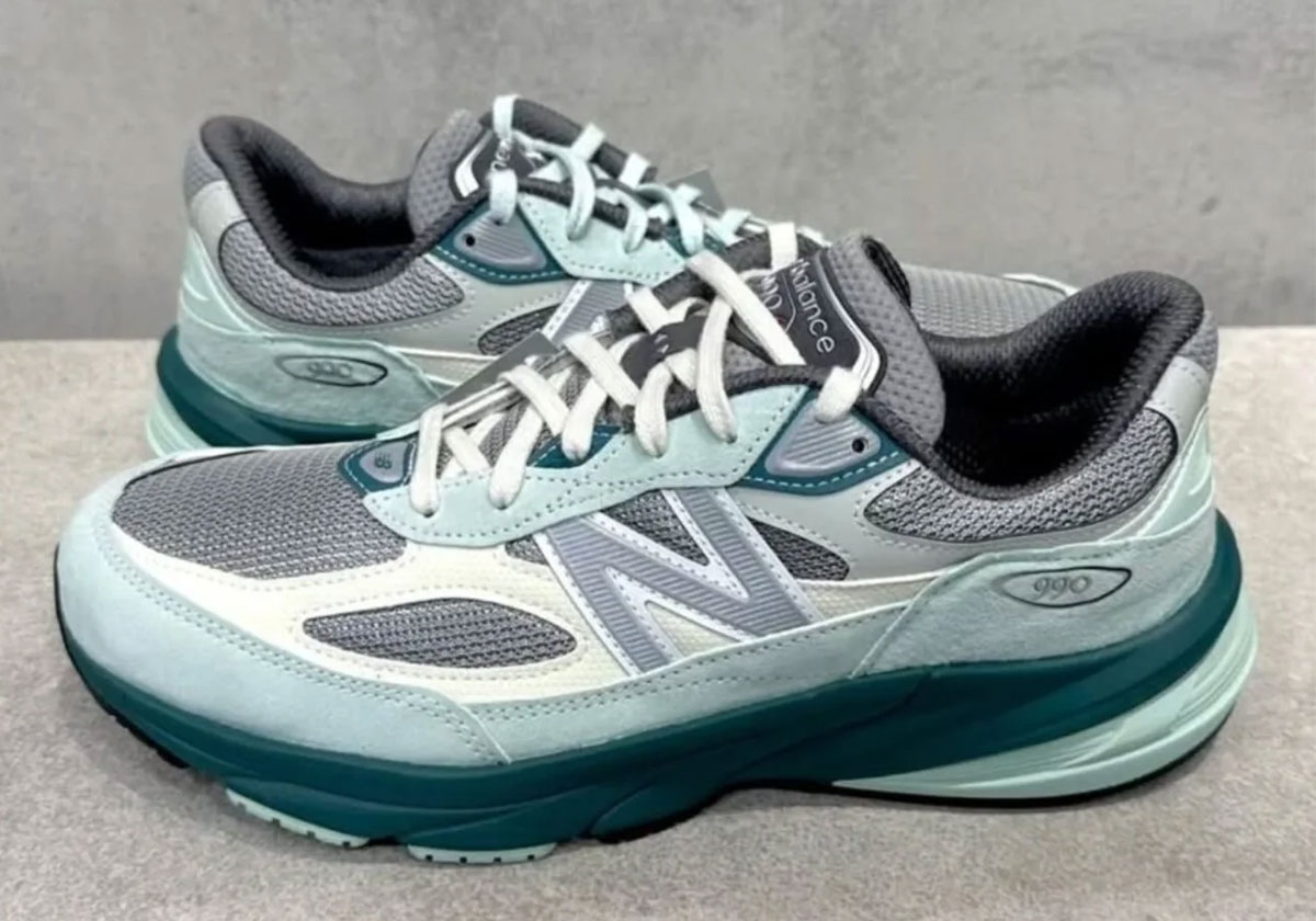 New Balance 990v6 Clay Ash Teal Release Date U990gt6 3