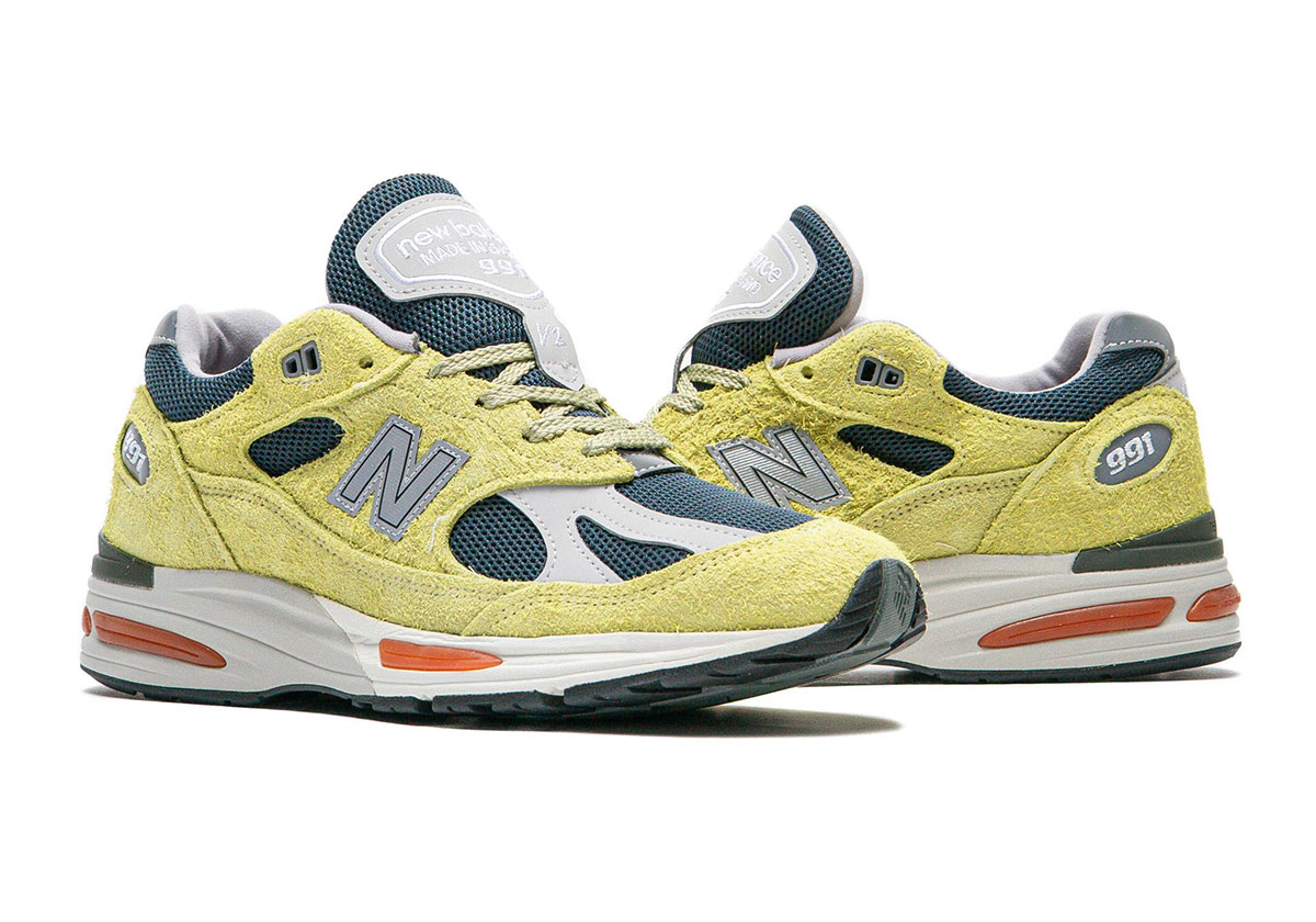 New Balance 991v2 Grape Sorbet 4