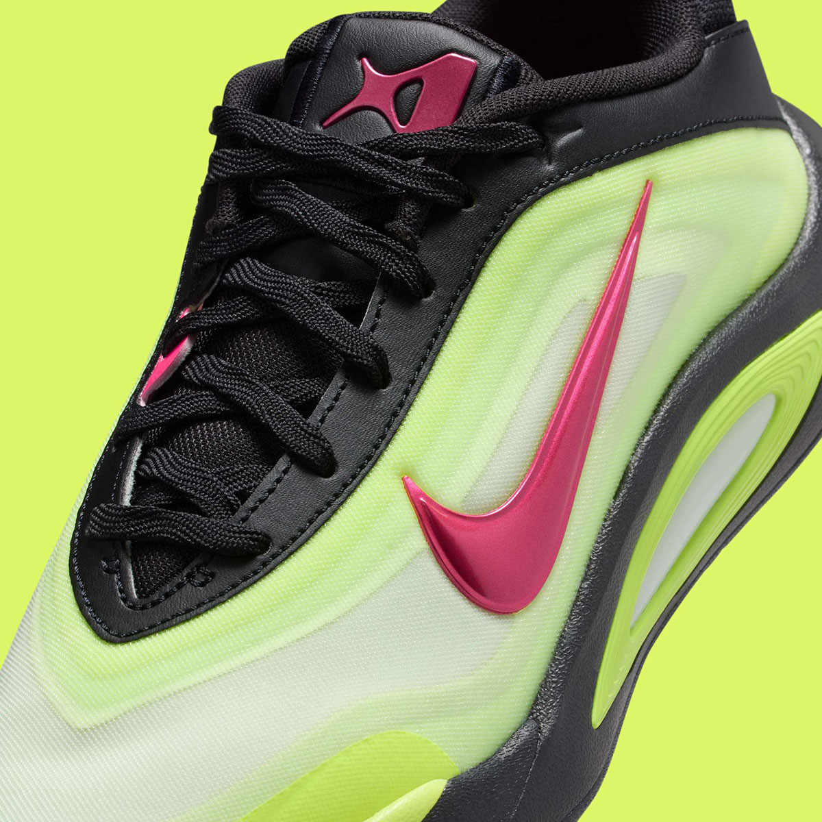 Nike A One Gs Black Volt Glow Hyper Pink Hq2294 001 1