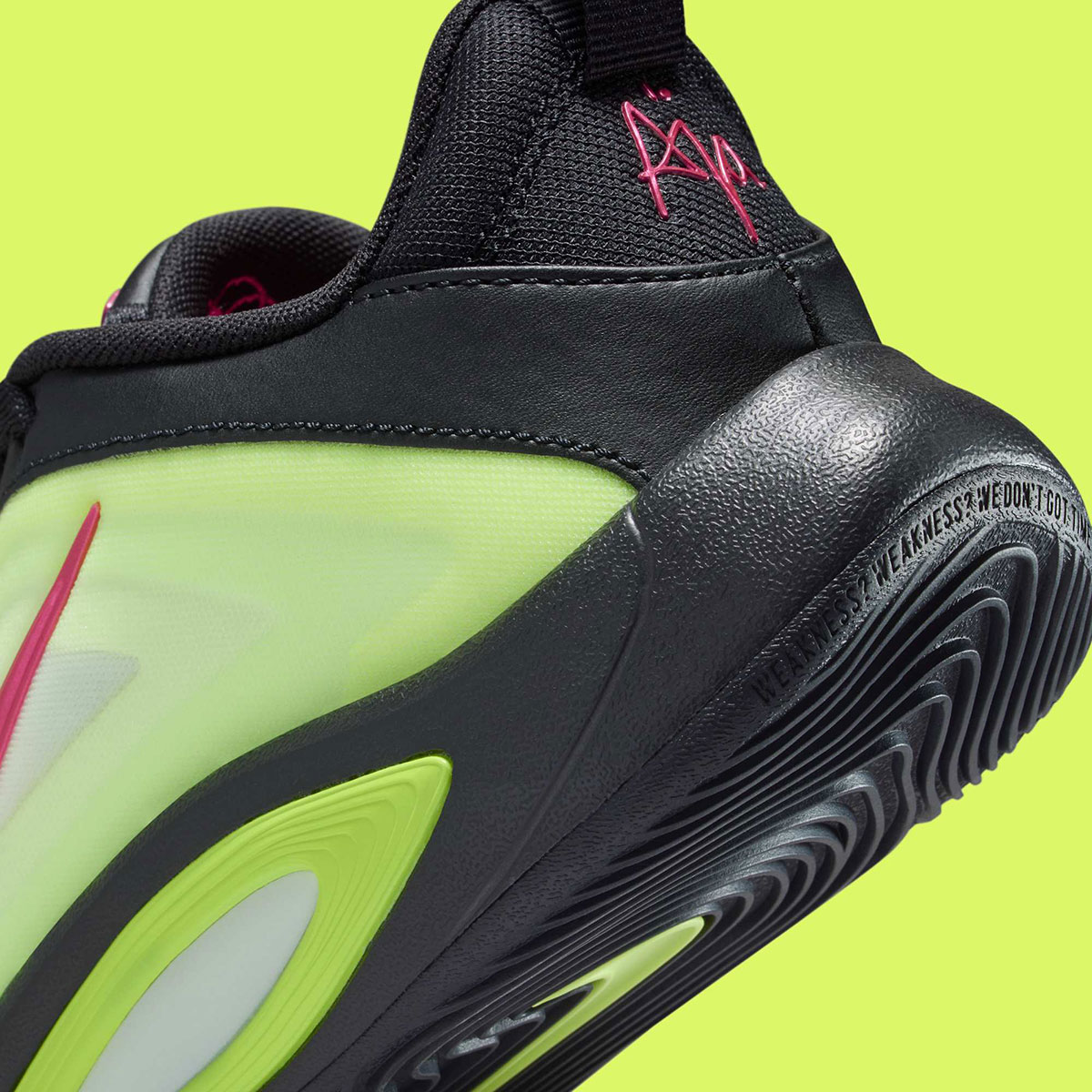 Nike A One Gs Black Volt Glow Hyper Pink Hq2294 001 2