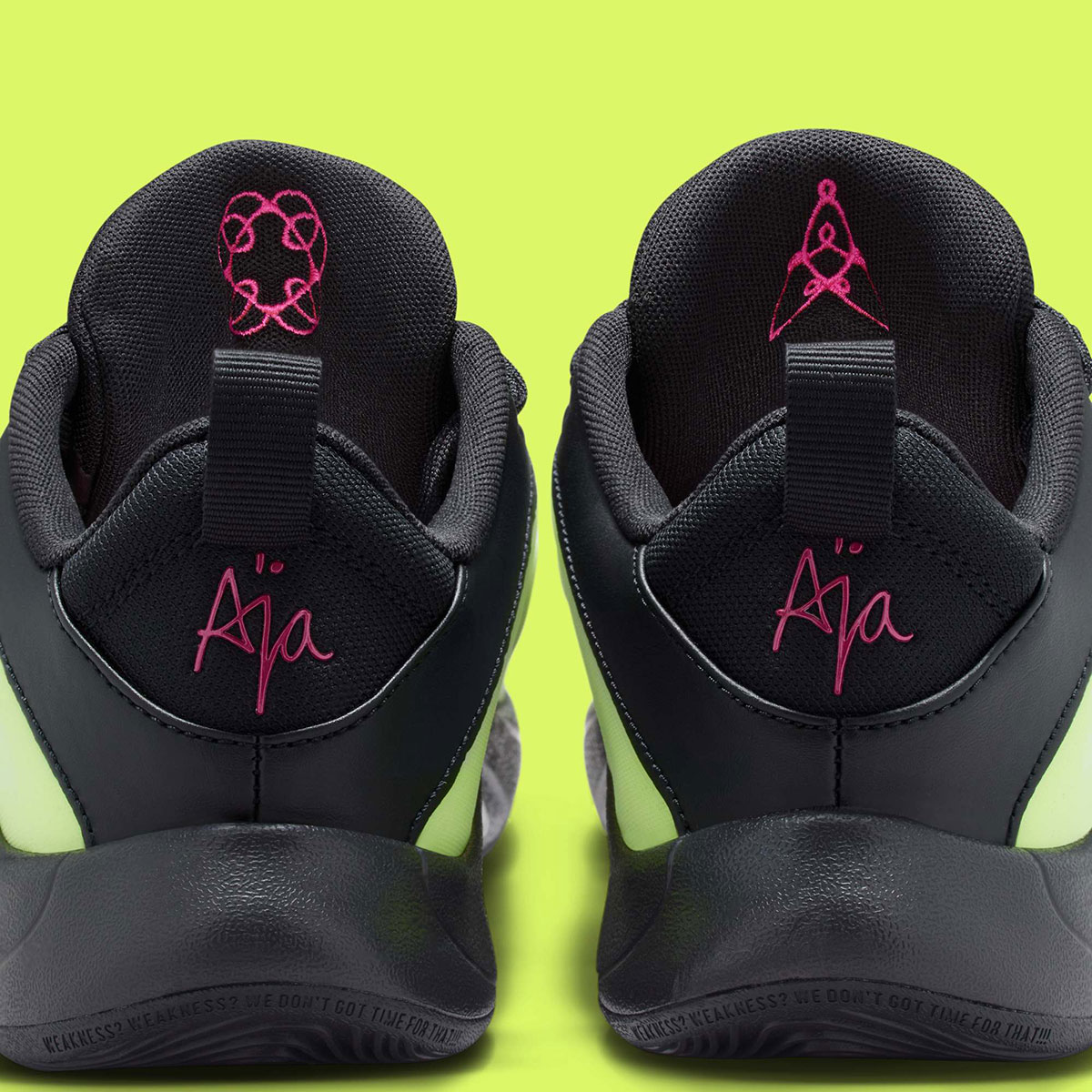 Nike A One Gs Black Volt Glow Hyper Pink Hq2294 001 3