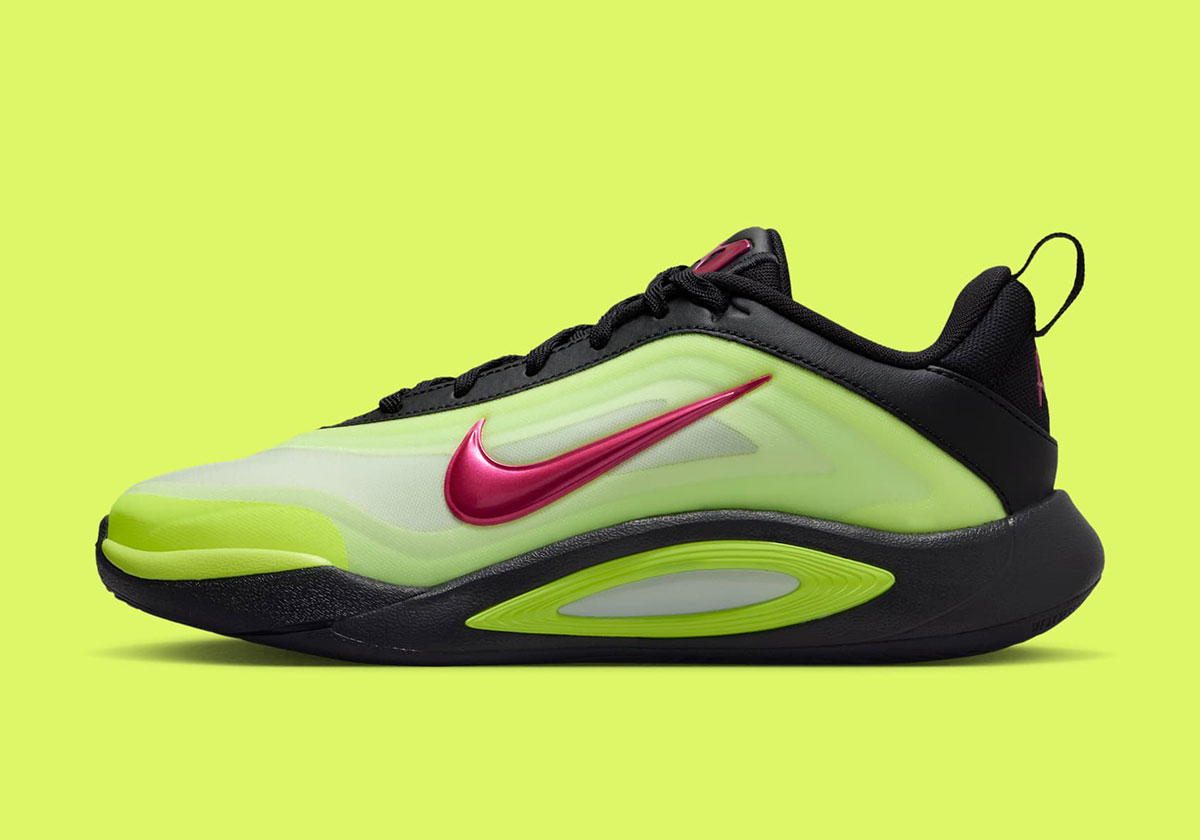 Nike A One Gs Black Volt Glow Hyper Pink Hq2294 001 6