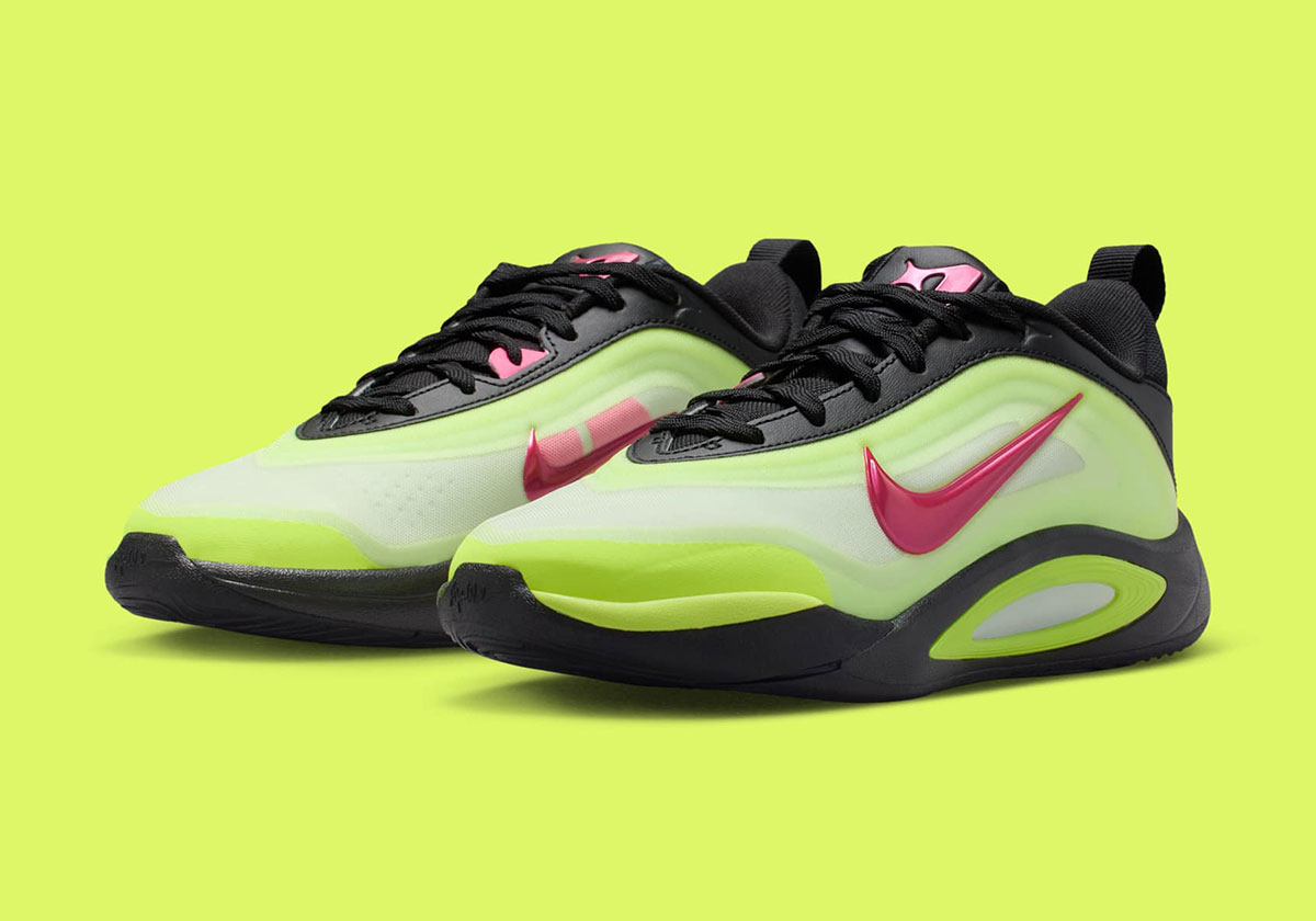 Nike A One Gs Black Volt Glow Hyper Pink Hq2294 001 8