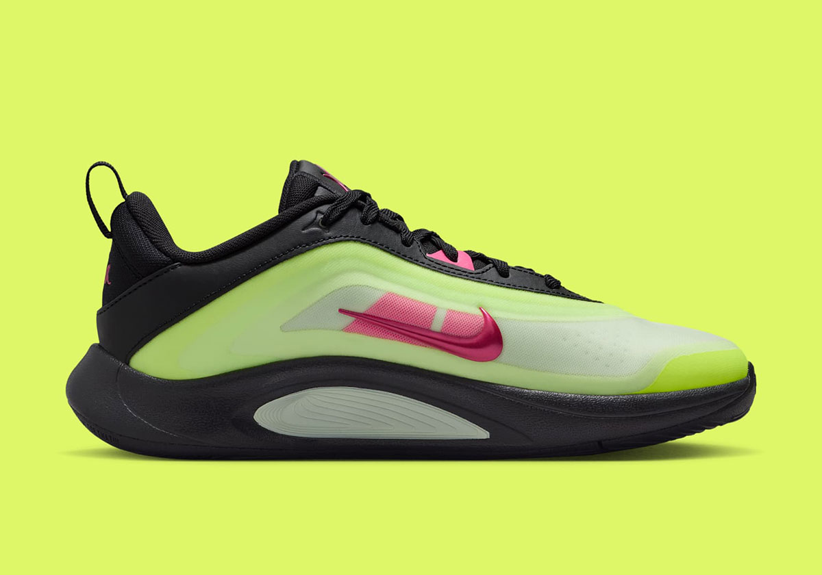 Nike A One Gs Black Volt Glow Hyper Pink Hq2294 001 9