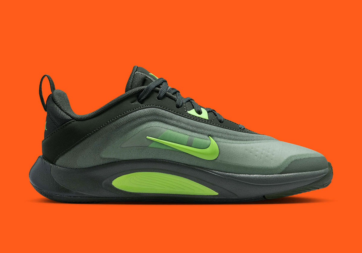 Nike A One Gs Sequoia Cargo Khaki Iron Green Volt Hf7001 301 1