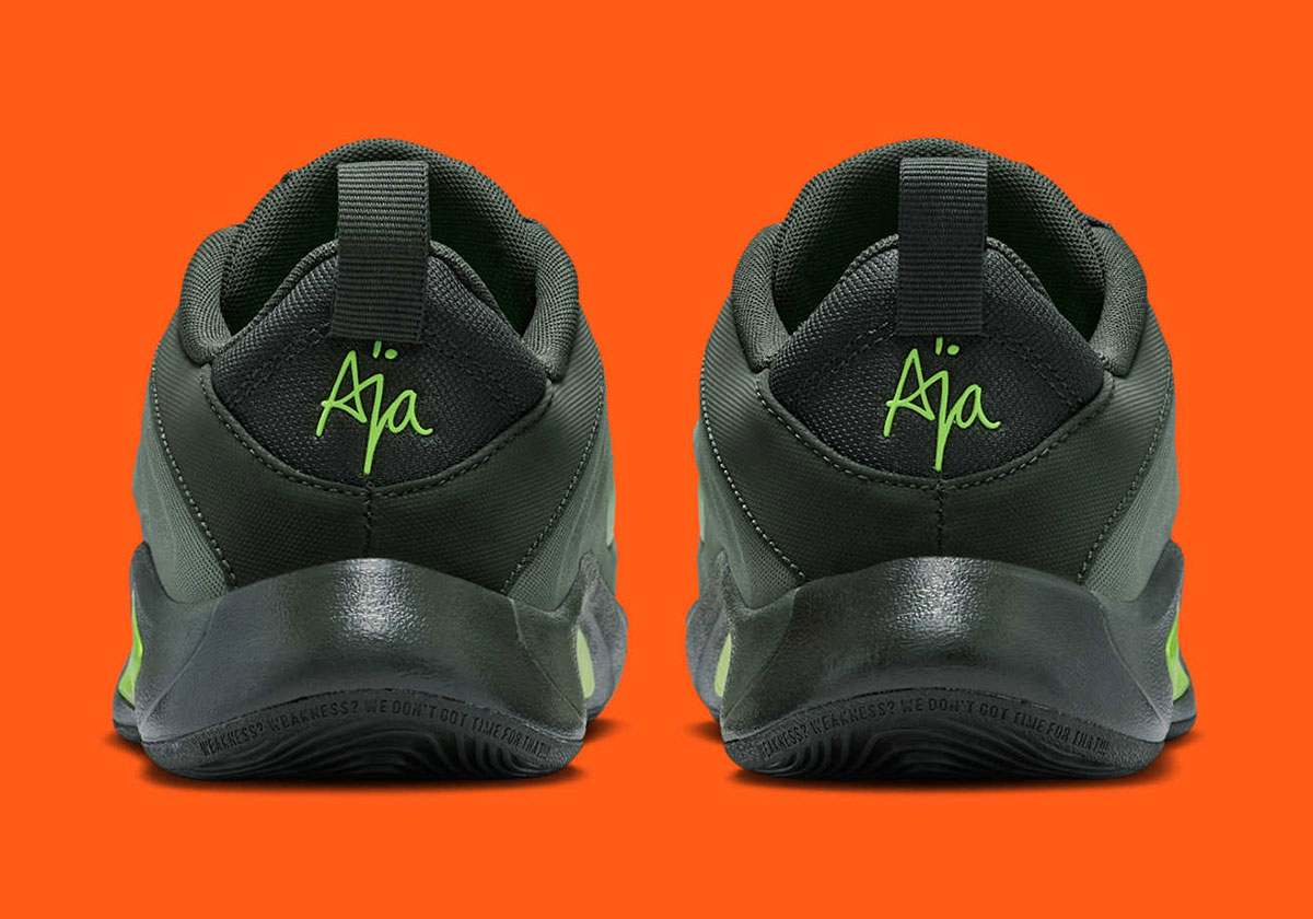 Nike A One Gs Sequoia Cargo Khaki Iron Green Volt Hf7001 301 6