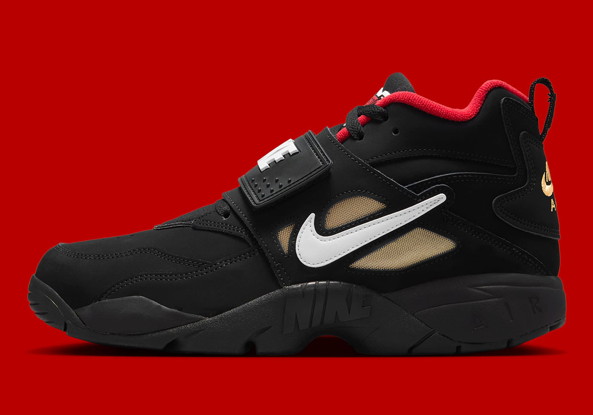 Nike Air Diamond Turf Proto 92 Black Fire Red Metallic Gold White Im5767 001 5
