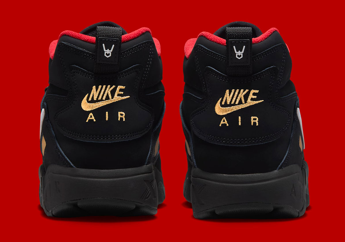 Nike Air Diamond Turf Proto 92 Black Fire Red Metallic Gold White Im5767 001 8