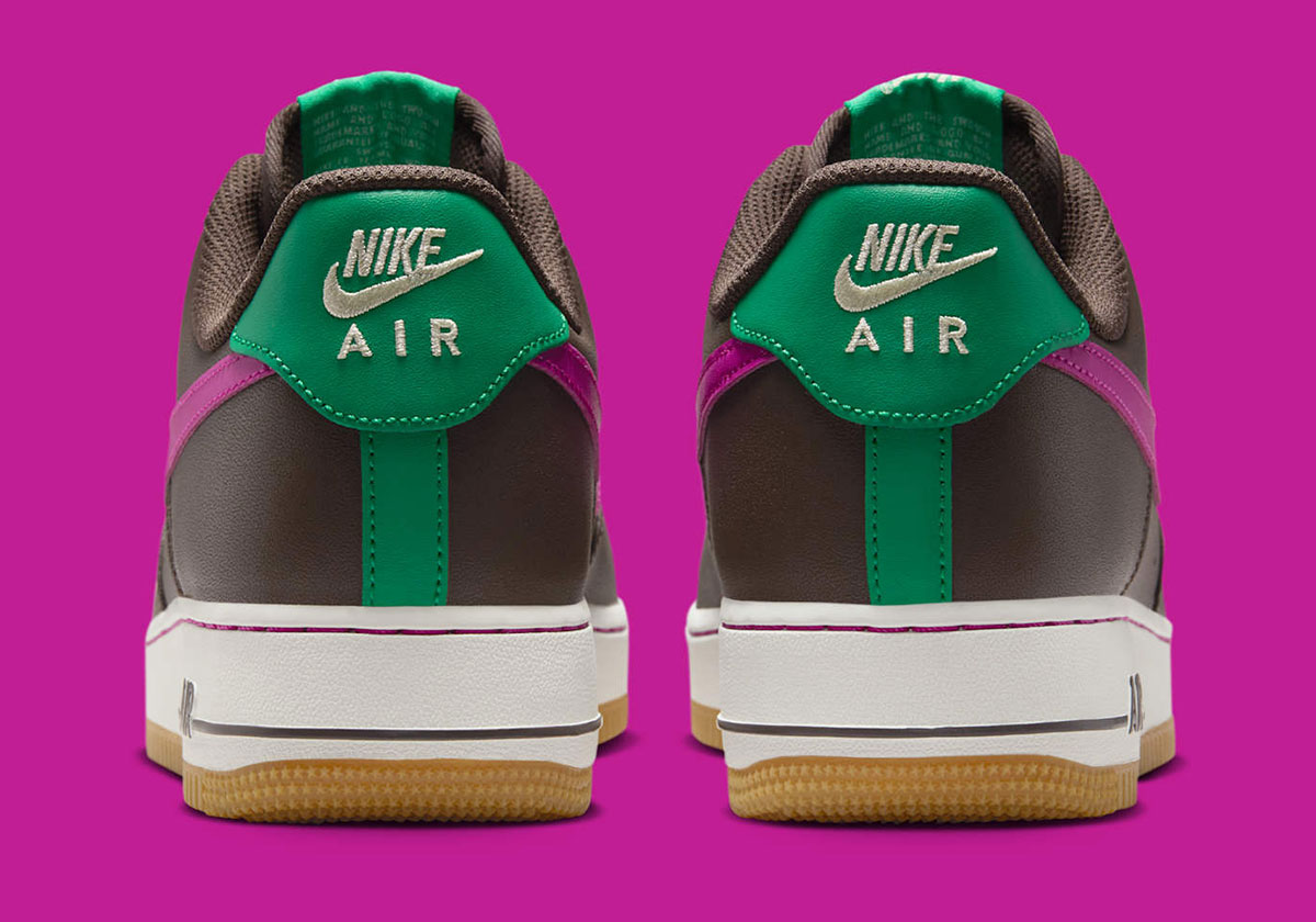 Nike Air Force 1 Low Baroque Brown Vivid Purple Stadium Green Light Khaki Im2368 237 4