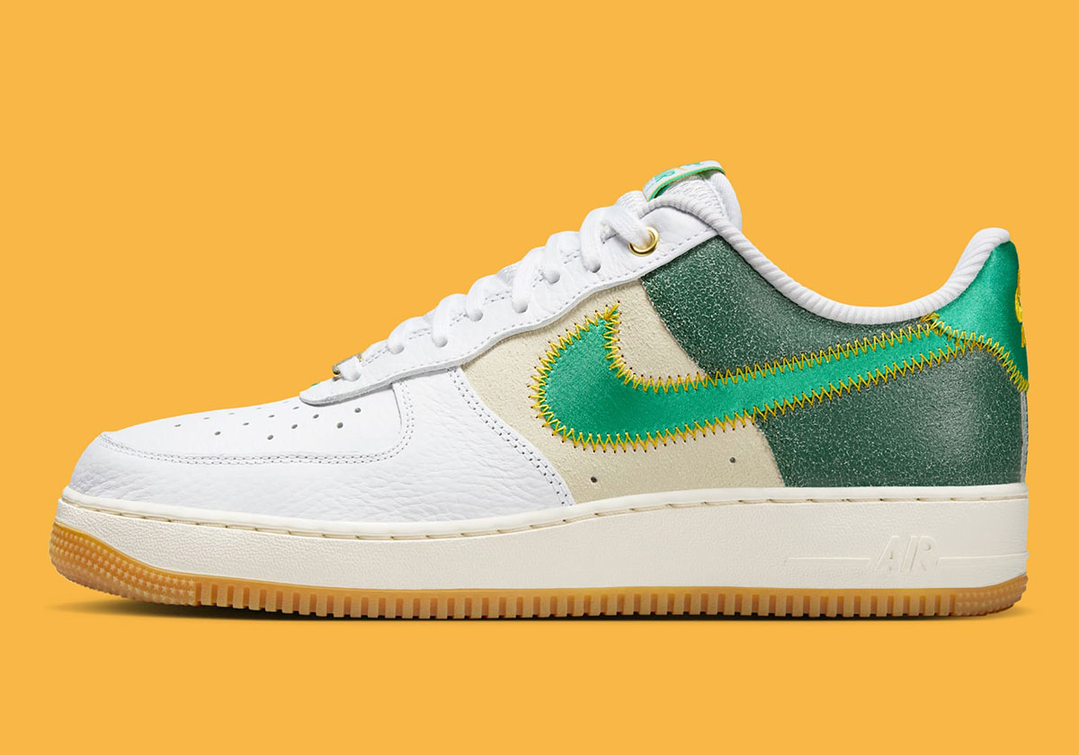 Nike Air Force 1 Low Fir White Light Khaki Stadium Green Ih4961 323 1